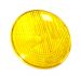 German quality Hella LHD Yellow headlamp glass
