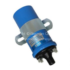 German quality Beru Blue 6 volt coil with clamp - OEM PART NO: 111905105H