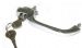German quality push button handle & T code keys Bus