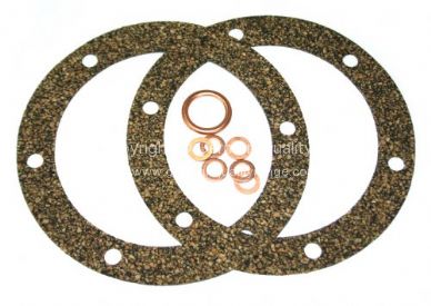 German quality oil change gasket set neoprene & cork 1200cc-1600cc - OEM PART NO: 113198031C