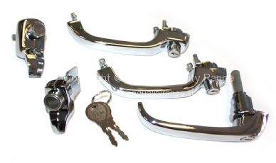 German quality complete handle set on one key Bus 1968 only - OEM PART NO: 211837268KIT