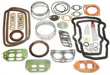 German quality engine gasket set all 1.9 & 2.1 Waterboxer engines Inc sealants Type25 - OEM PART NO: 025198009B