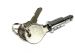 German quality side door lock barrel & 2 E profile keys