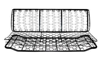 German quality full width flat back complete front bench frame Bus - OEM PART NO: 211881370
