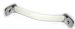 German quality bus deluxe cream grab handle with chrome ends Bus