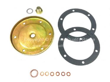 German quality sump plate kit with gaskets - OEM PART NO: 113115181AKIT