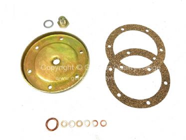 German quality sump plate kit with cork gaskets - OEM PART NO: 113115181BKIT