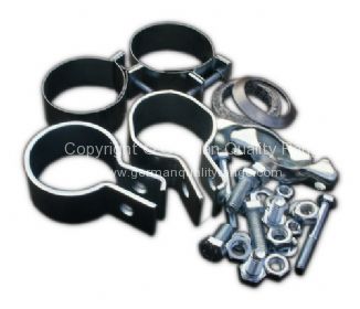 German quality 3 piece tailpipe fitting kit - OEM PART NO: 211298055B