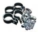German quality 3 piece tailpipe fitting kit