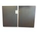 German quality side door cards ABS grey leather grain finish