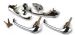 German quality complete handle set Double slide door