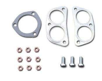 German quality exhaust fitting kit Bus Type engine 1700cc-2000cc & T25 1900cc Watercooled 80-85 - OEM PART NO: 021298001A