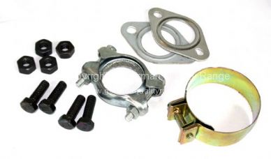 German quality heat exchanger to elbow fitting kit 1600cc T25 80-83 - OEM PART NO: 070298054A